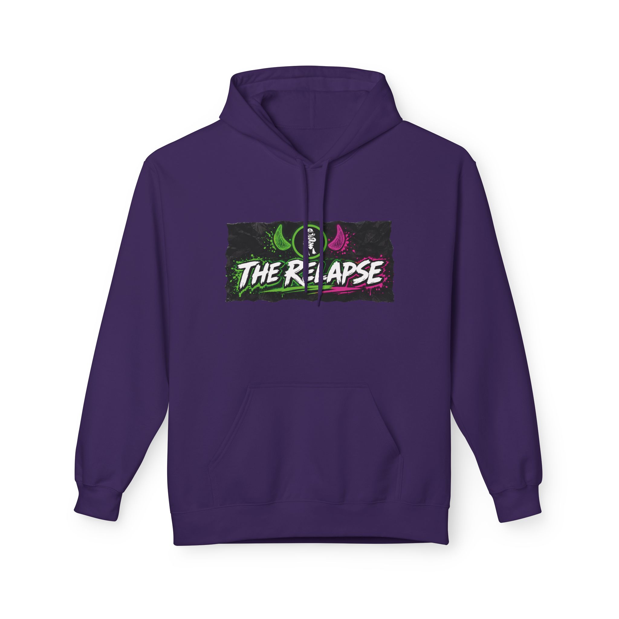 Turtleboy: The Relapse - Back Main Design - Unisex Midweight Softstyle Fleece Hoodie - Image 41