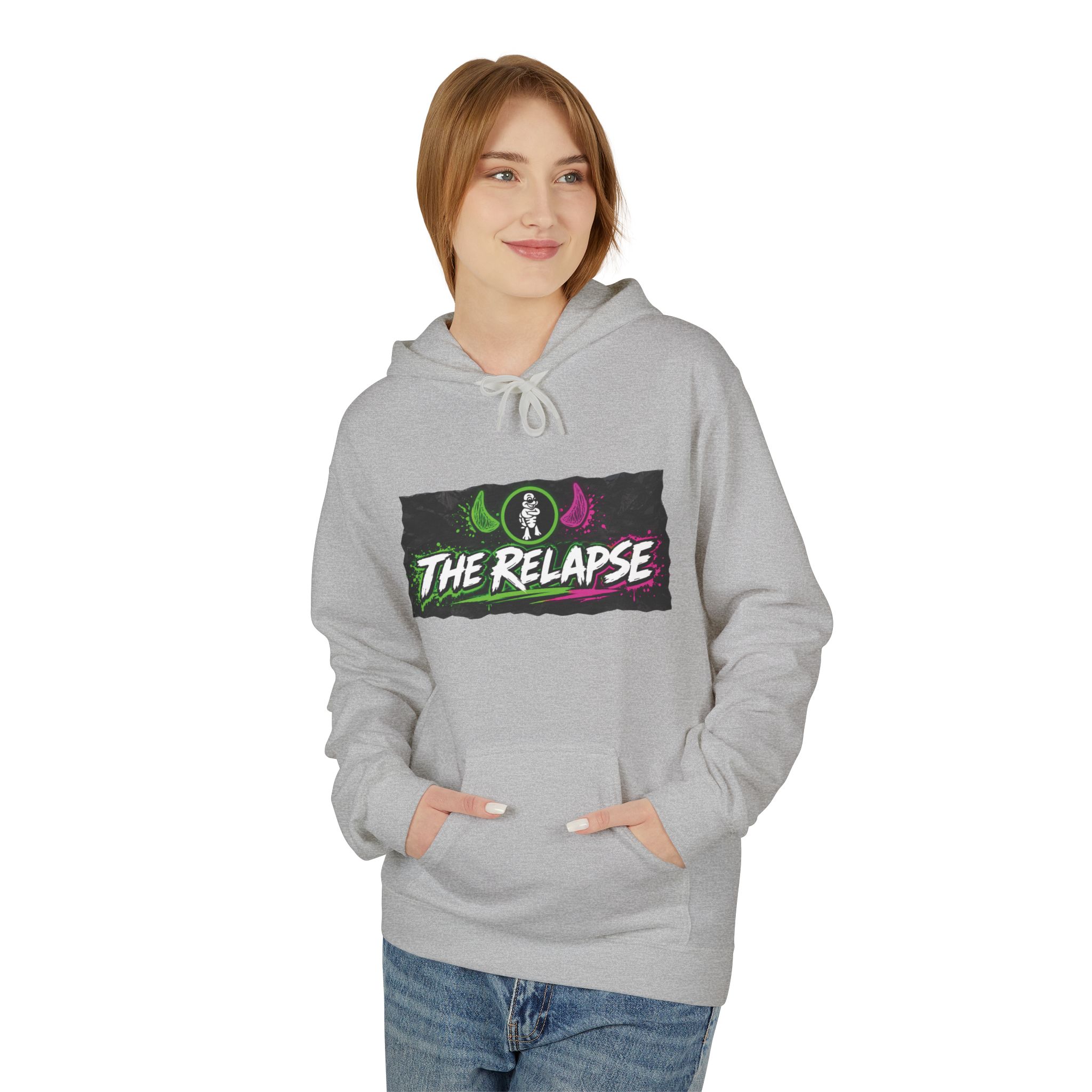 Turtleboy: The Relapse - Back Main Design - Unisex Midweight Softstyle Fleece Hoodie - Image 15