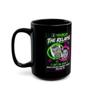 Turtleboy: The Relapse - Black 15oz Mug